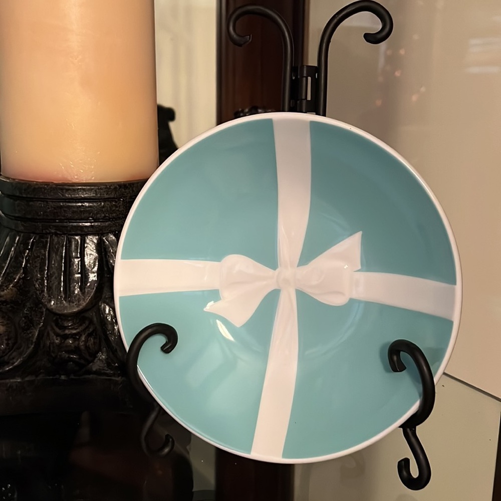 Tiffany & Co. Blue China Box Bowl
